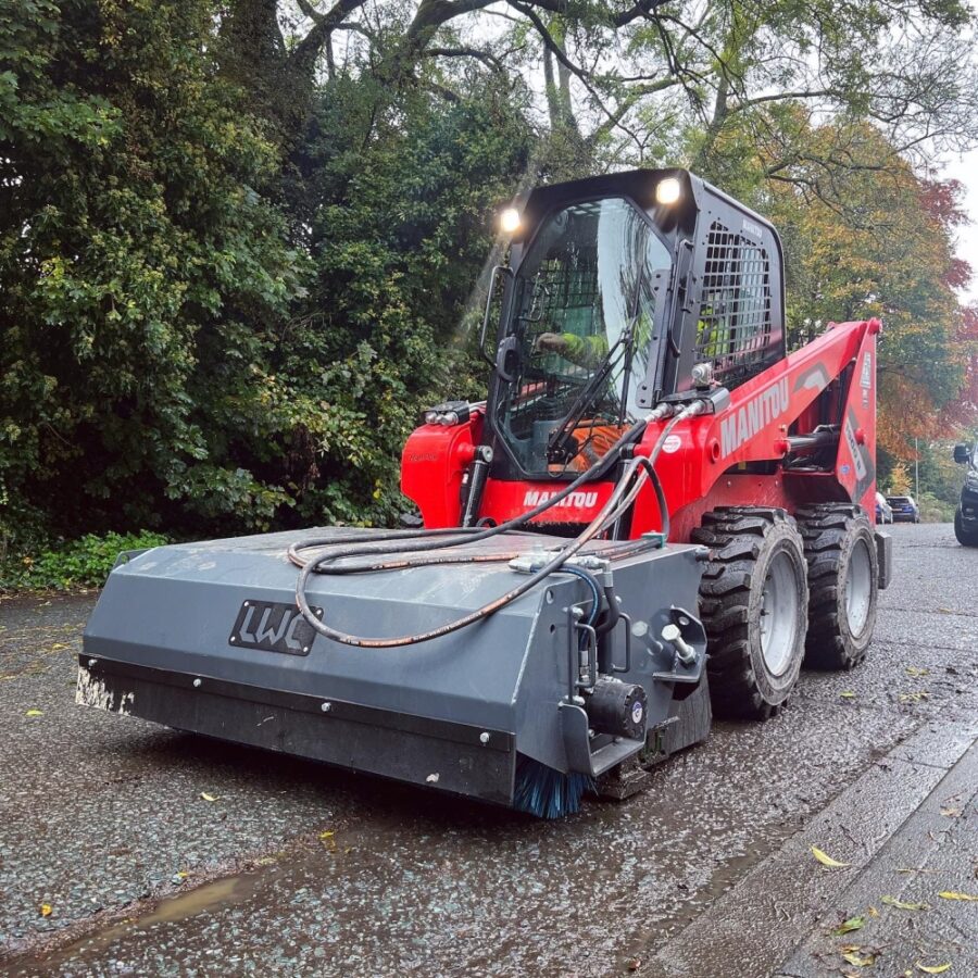 lwc skid steer sweeper