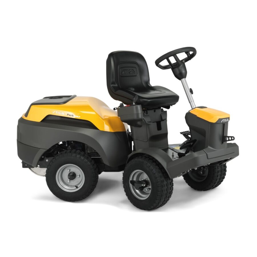 Park 500 Petrol Front Mower & Combi 100 Q Plus Front Deck