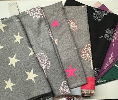 Ladies Pashmina Scarves - Various Colours